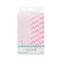 8 Packs: 100 ct. (800 total) Light Pink Printed Paper Straws by Celebrate It&#x2122; Entertaining